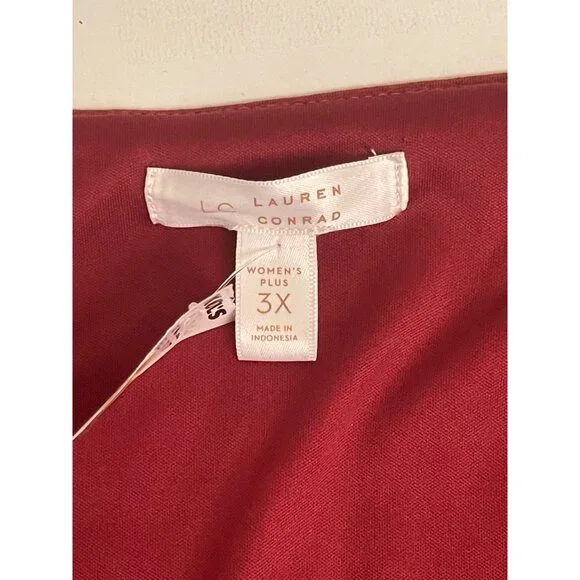 NWT LC Lauren Conrad Floral Sequin Mini Dress Women's Size 3X - Picture 8 of 10